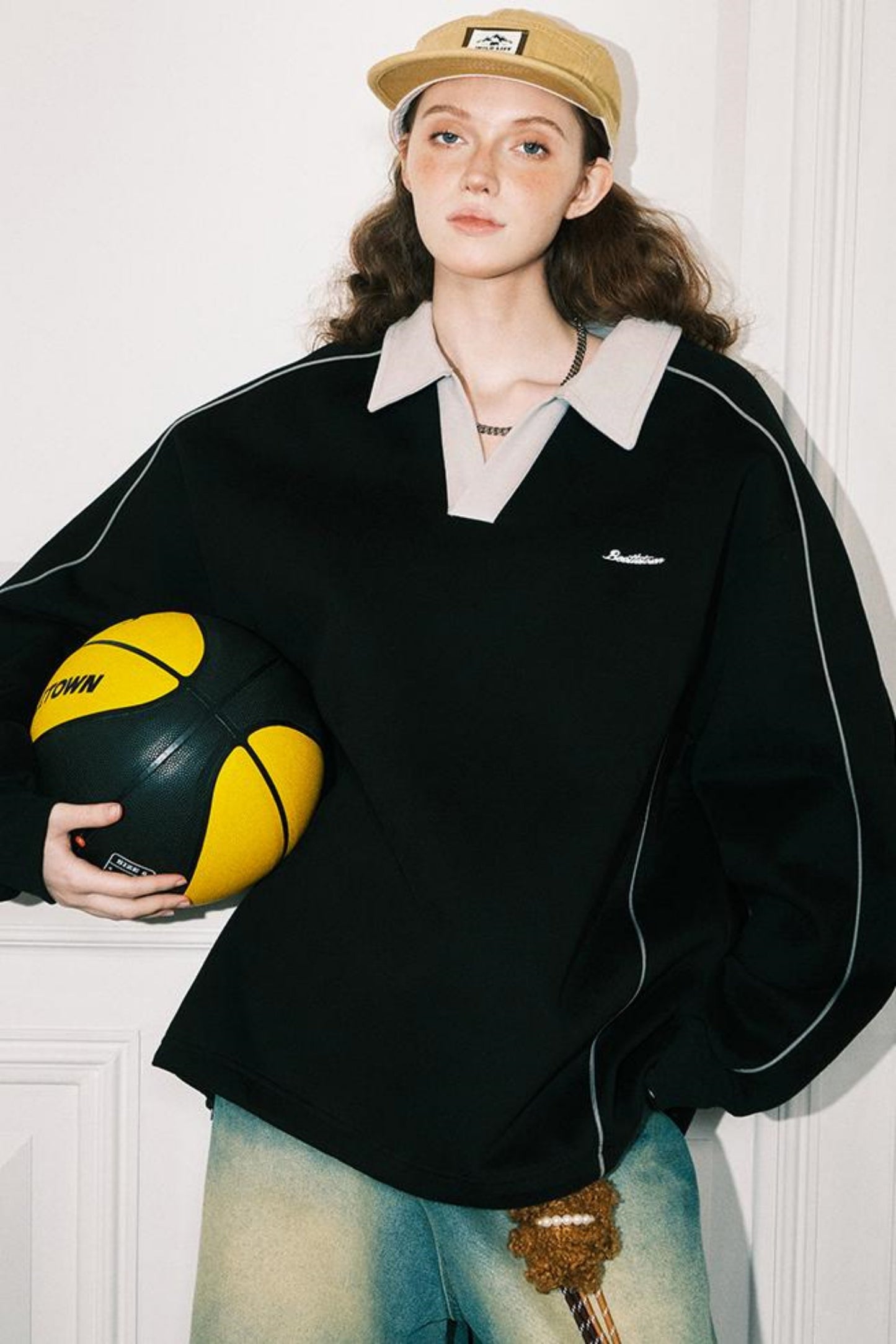 Town Color Block Sweater