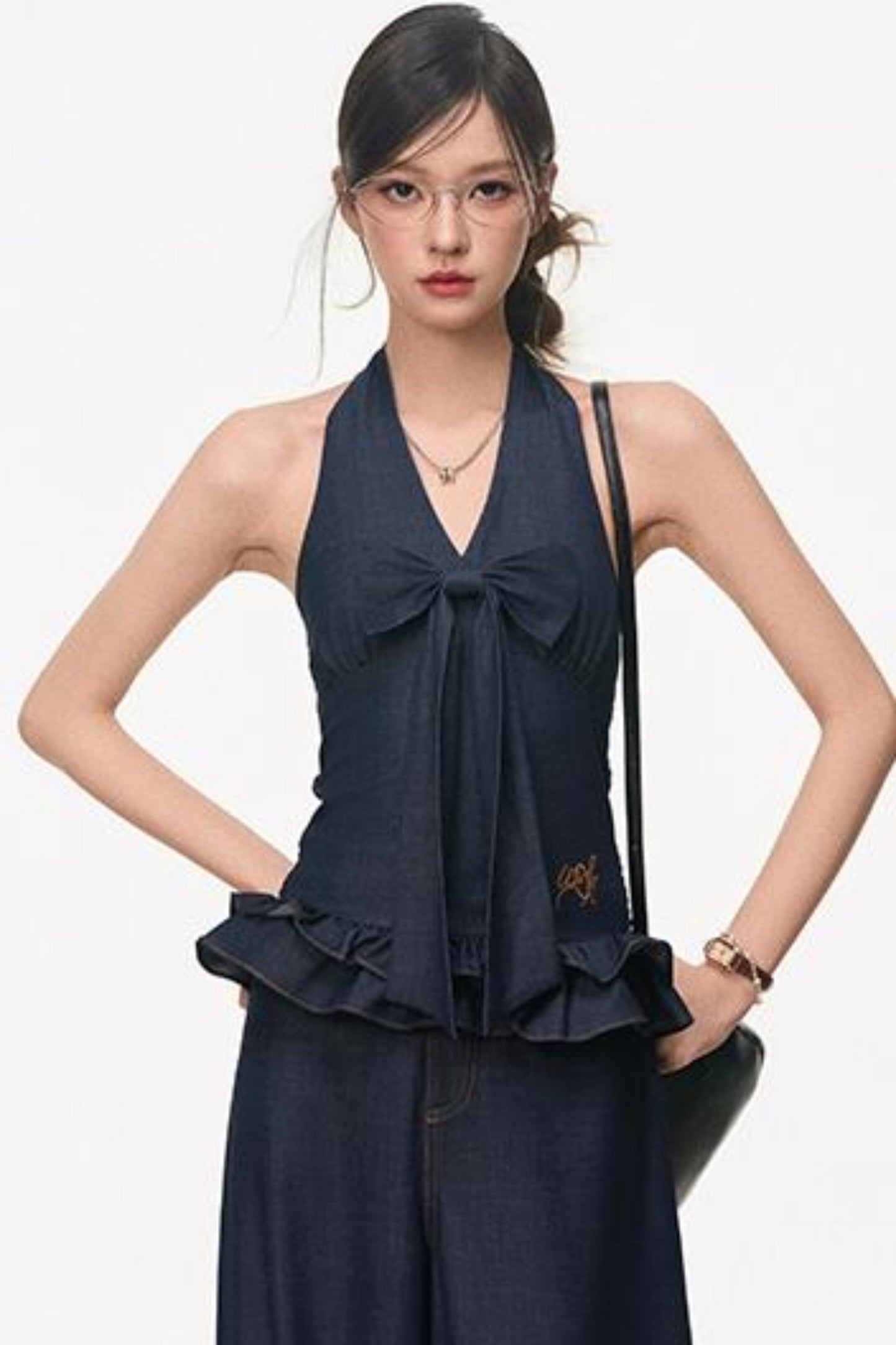 Chic Tencel Denim Suit Set-Up