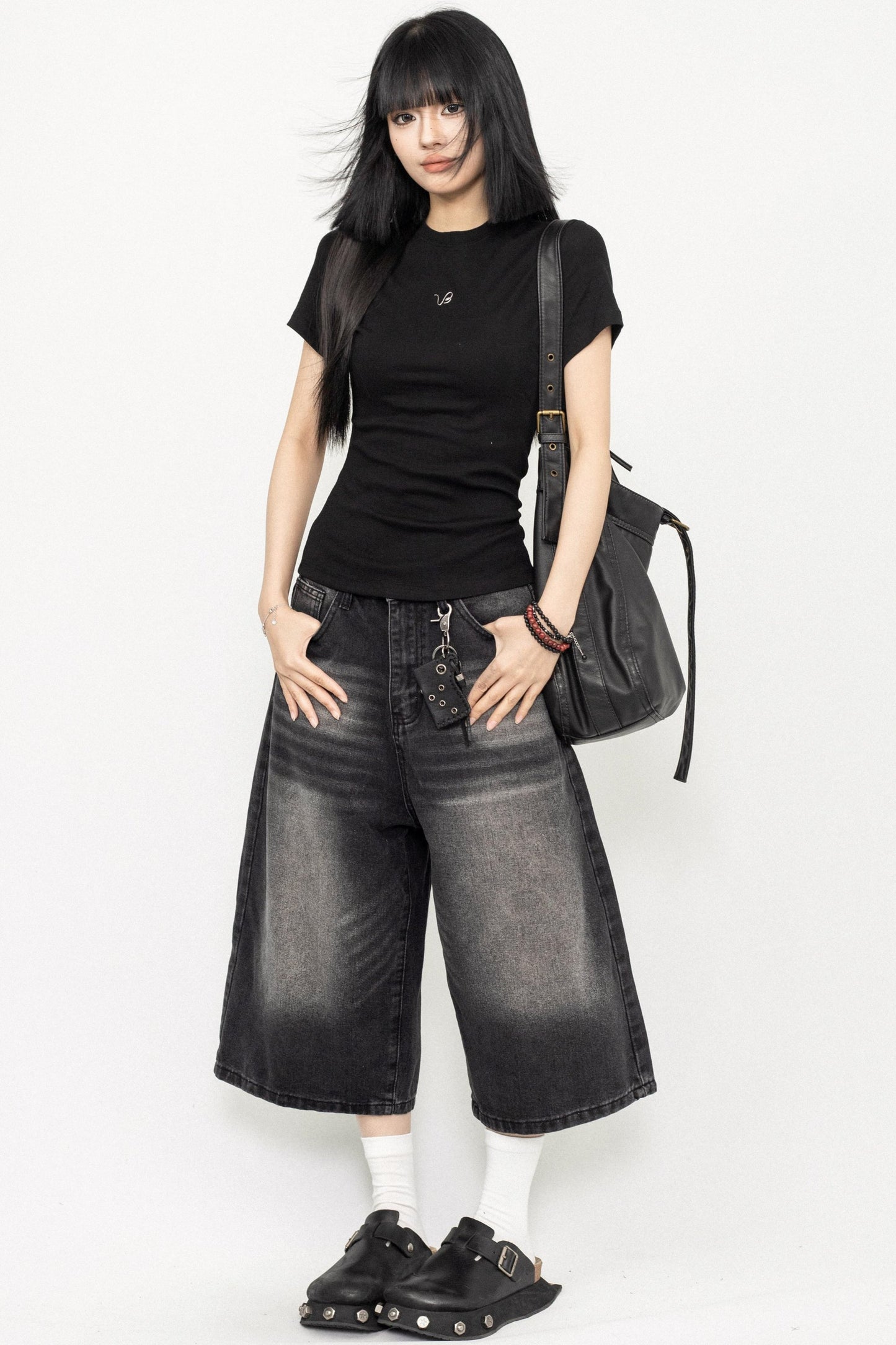 Y2K Sweetheart Shoulder Tee