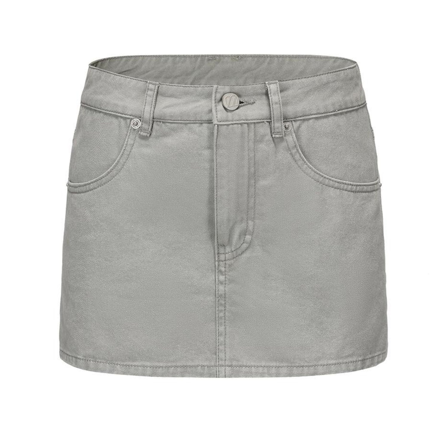 Safety Denim Skirt