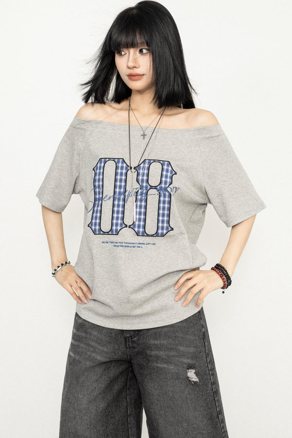 Retro Spice Girls One-Shoulder Tee