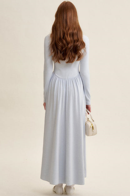 Chic Hollow Lace Flare Dress