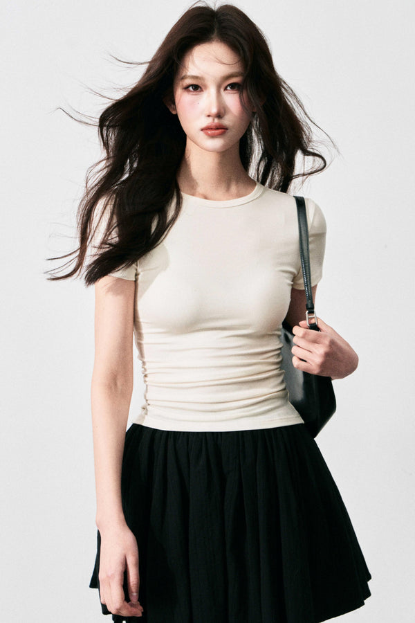 Confident Chic Shoulder Tee