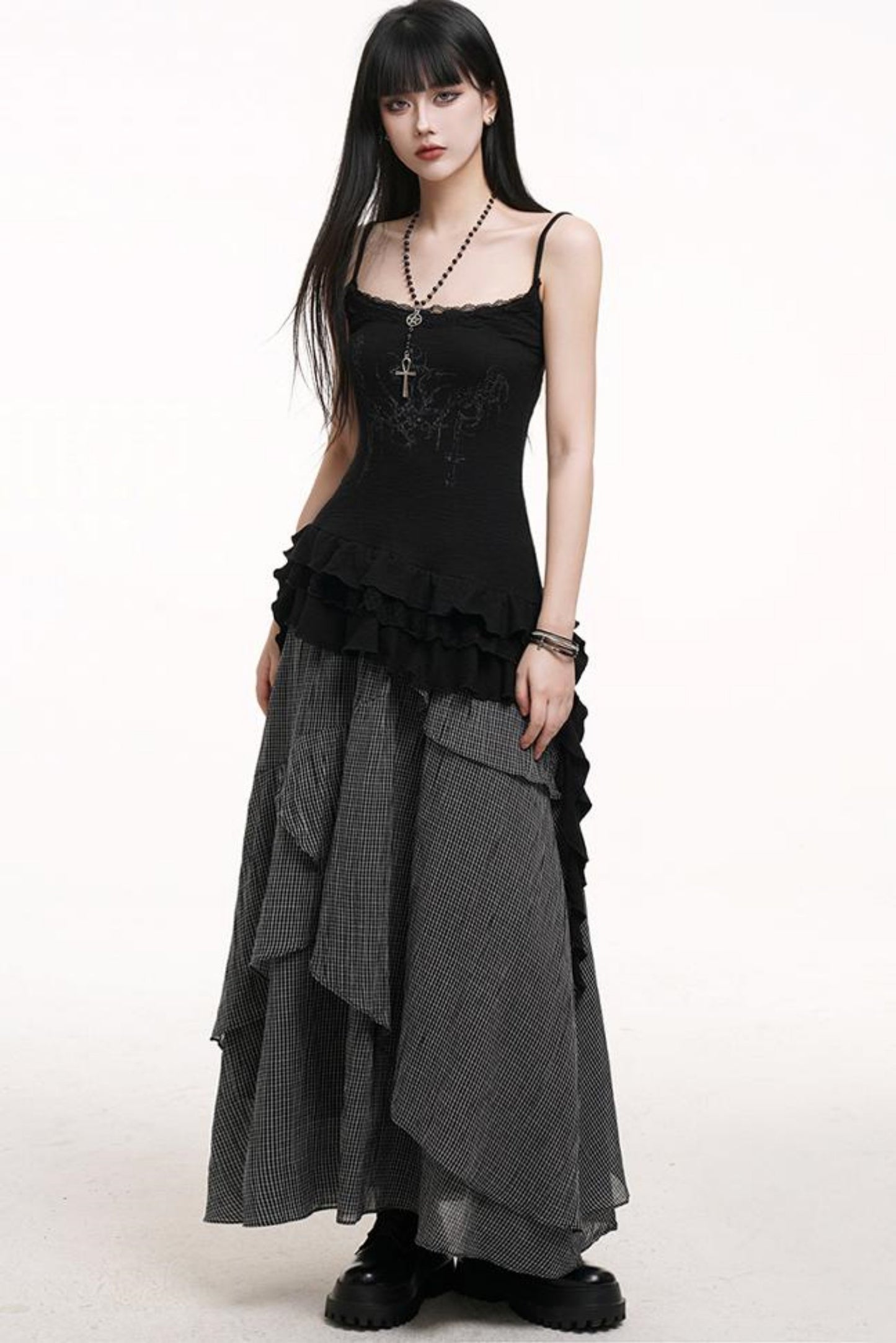 Ghost White Cami Top