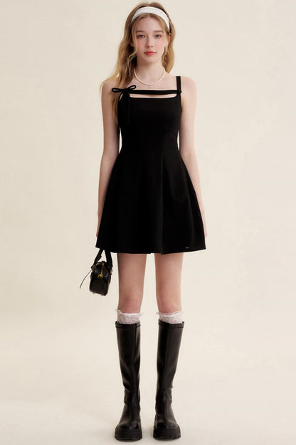 Nocturne Cutout Bow Dress