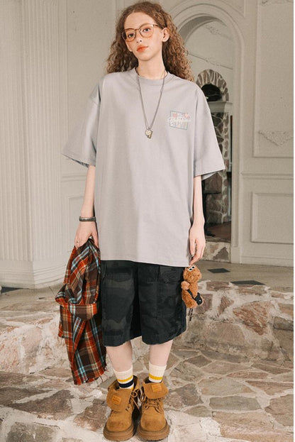 Firework Print Slim Fit T-Shirt