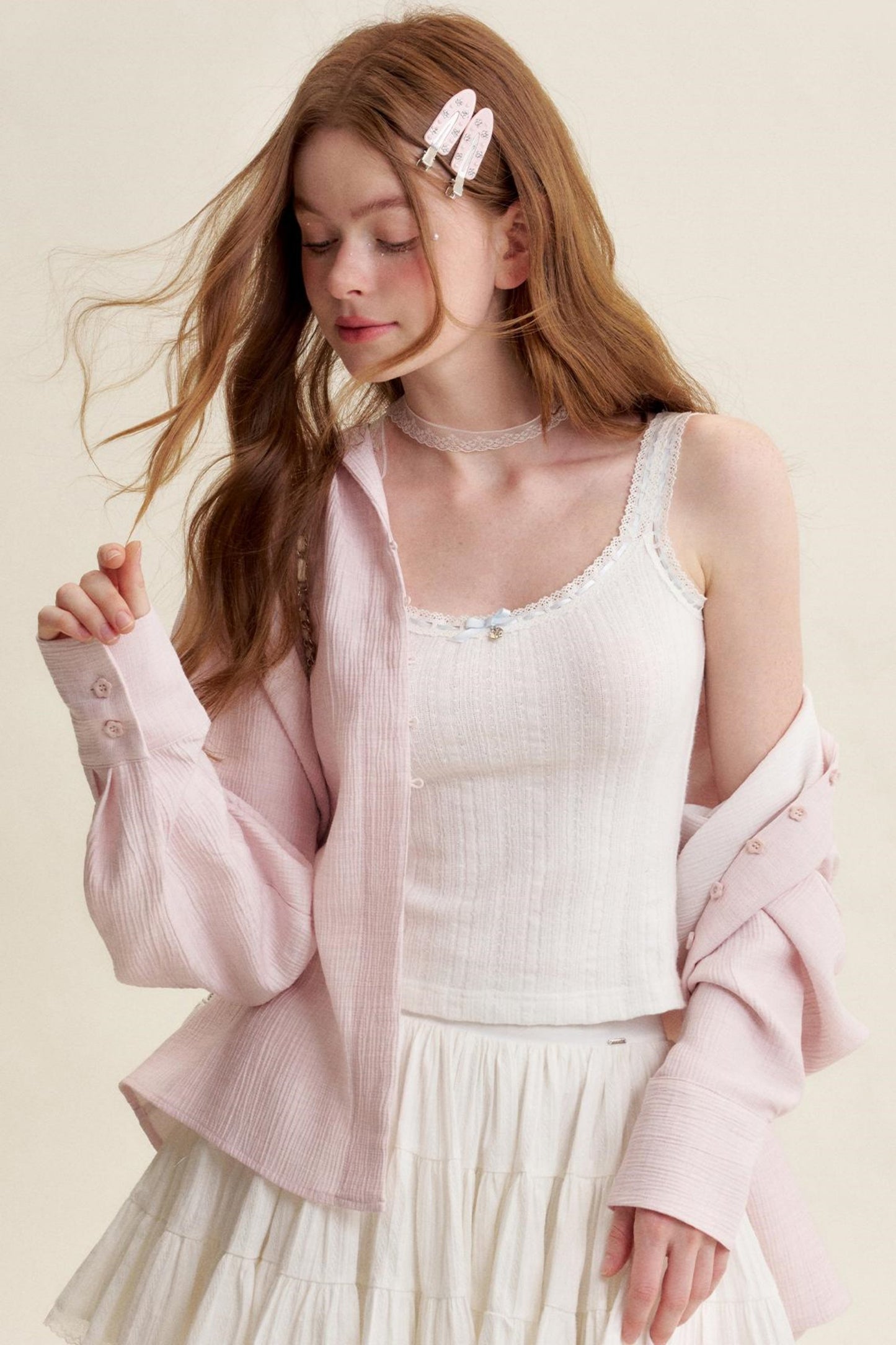 Lace Charm Padded Camisole