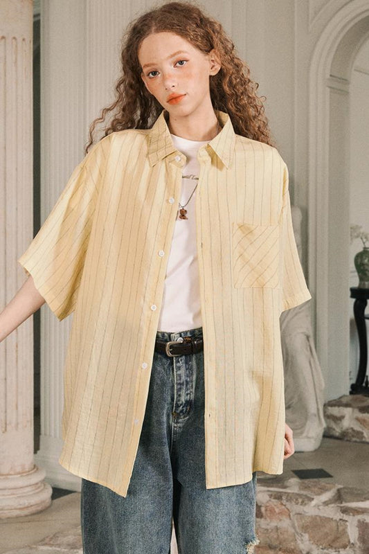 Striped Womens T-Shirt