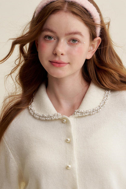 Pearl Button Blend Cardigan