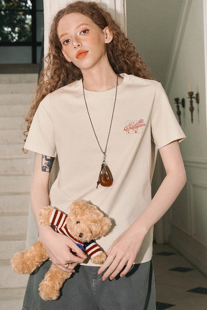 Firework Print Slim Fit T-Shirt