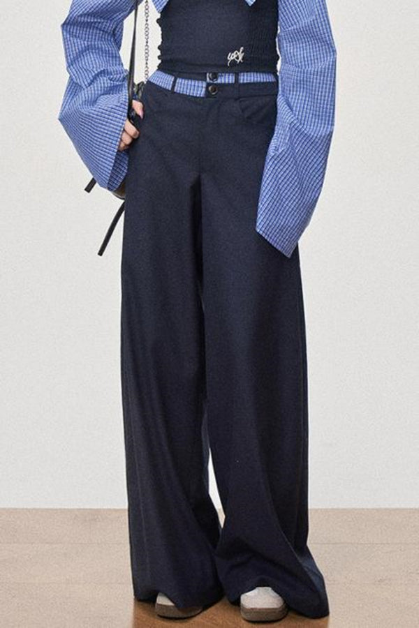 Stripe One-Shoulder Top & Pants Set-Up