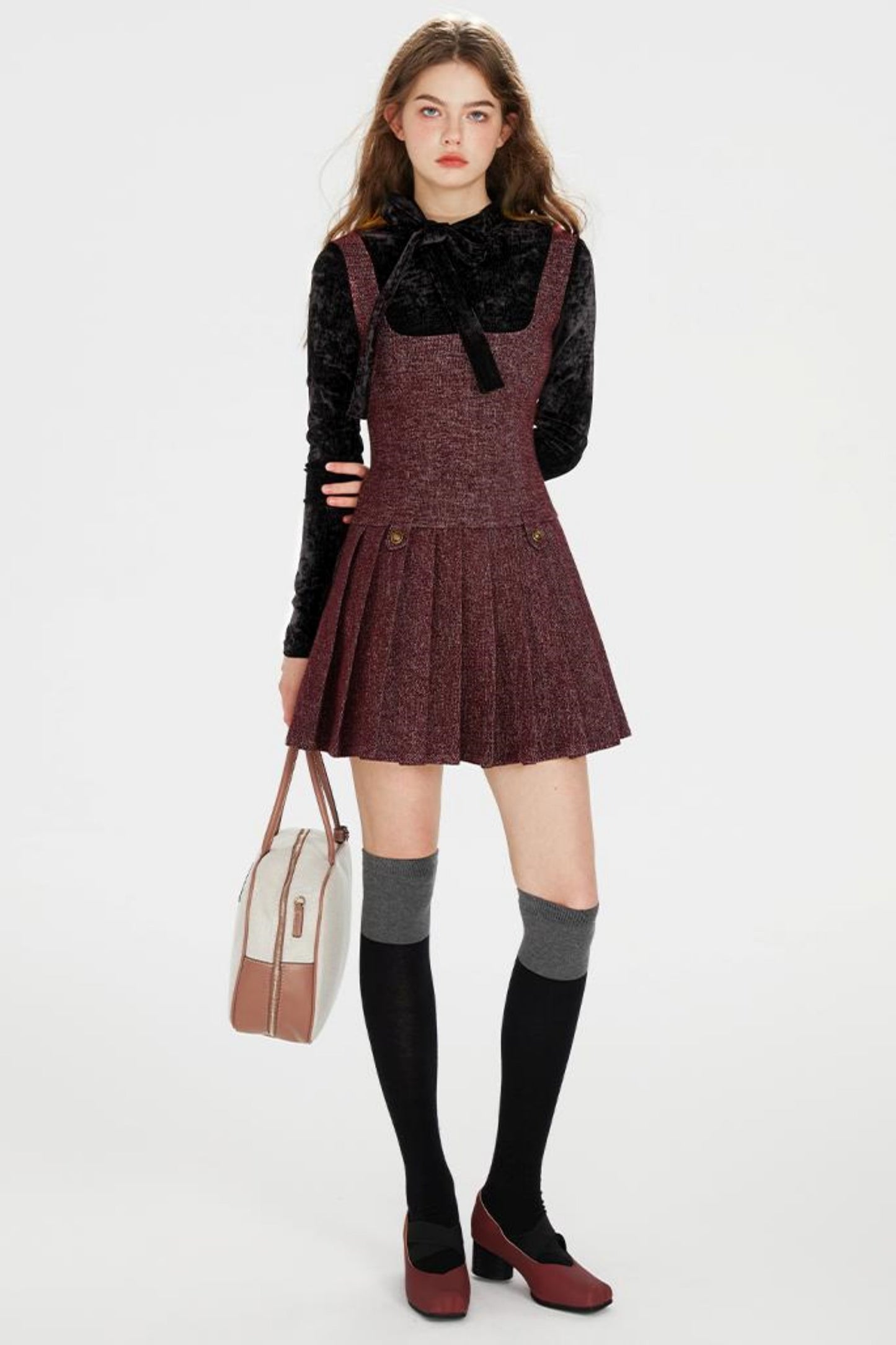 Fragrant Pleated Dress Set-Up