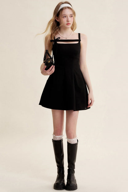 Nocturne Cutout Bow Dress