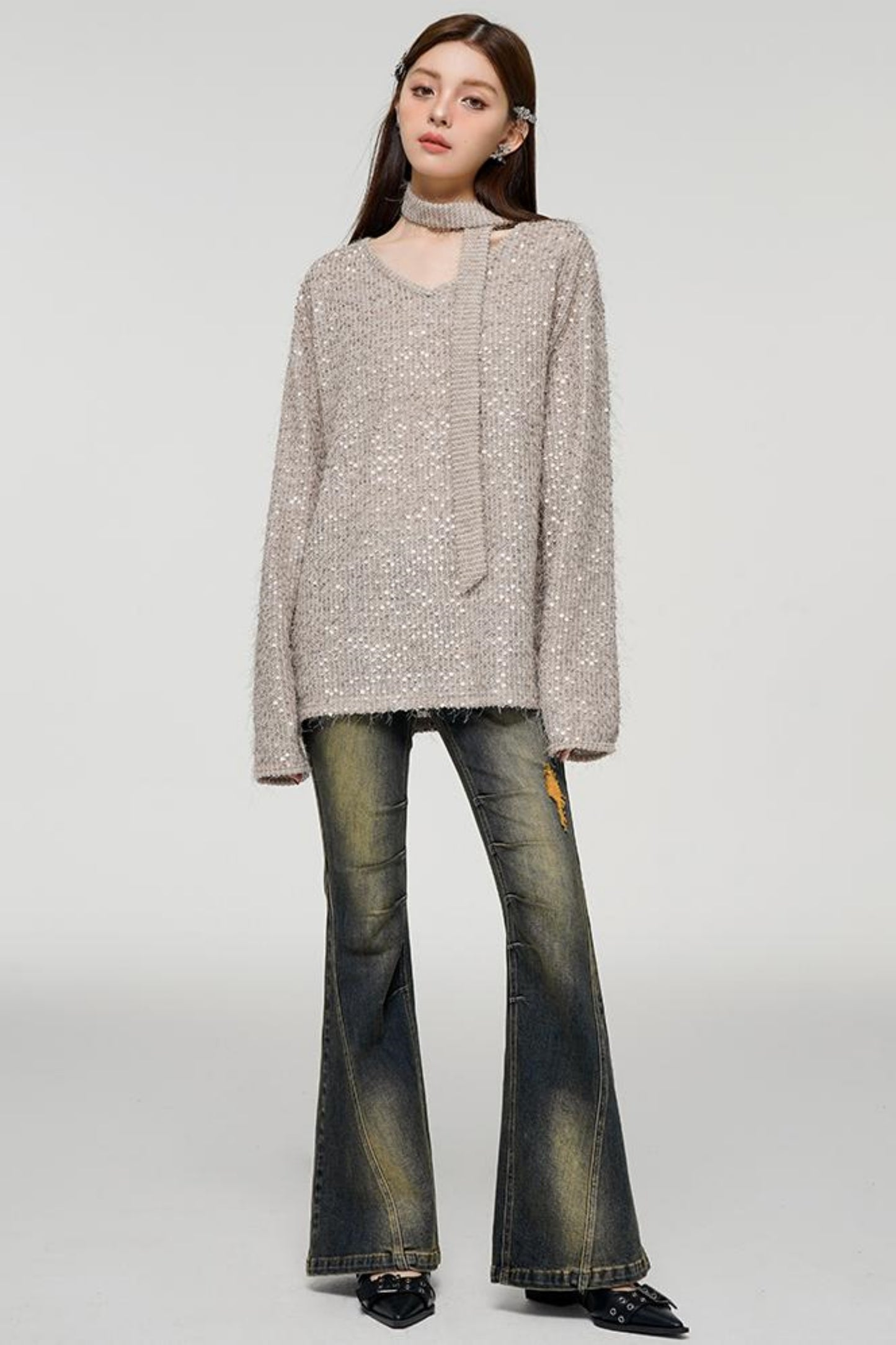 Sweet Sequin Sweater