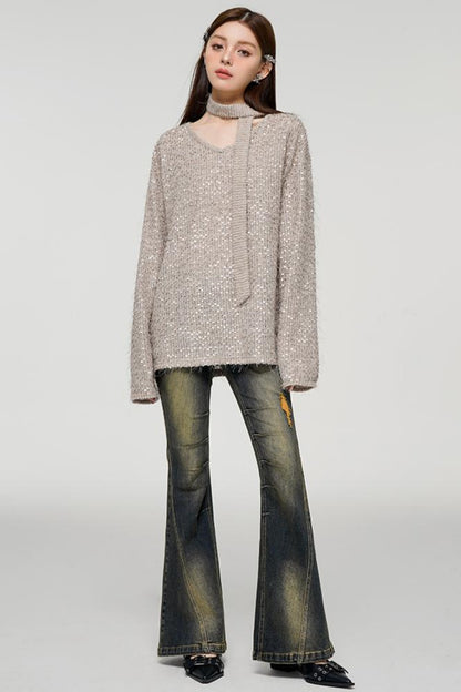 Sweet Sequin Sweater