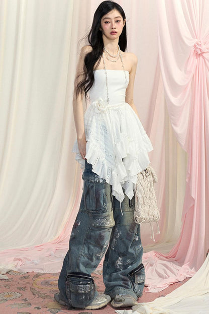 Suzuran Graphic Tank Top