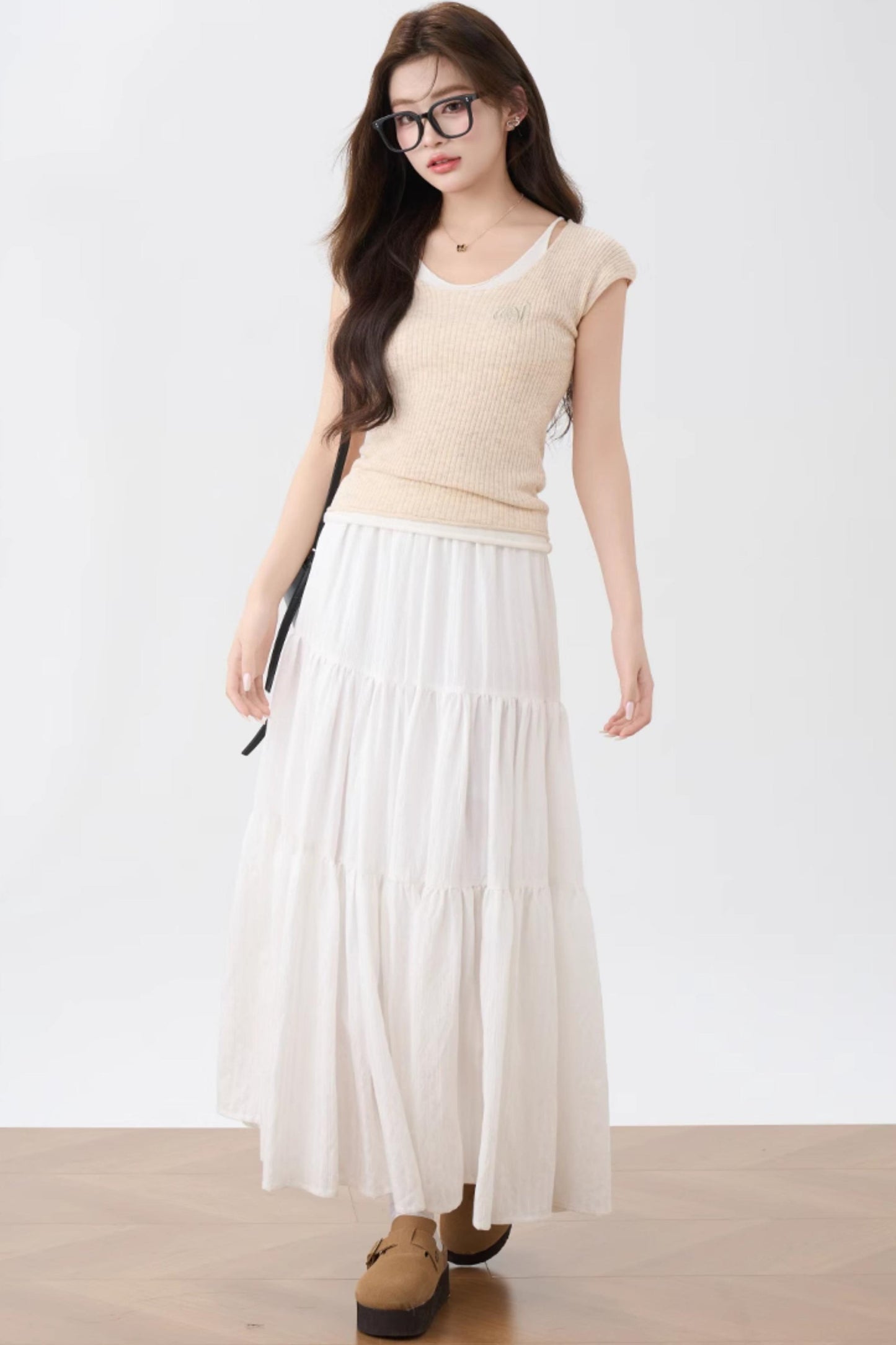 Lightweight Cap Sleeve Knit Top