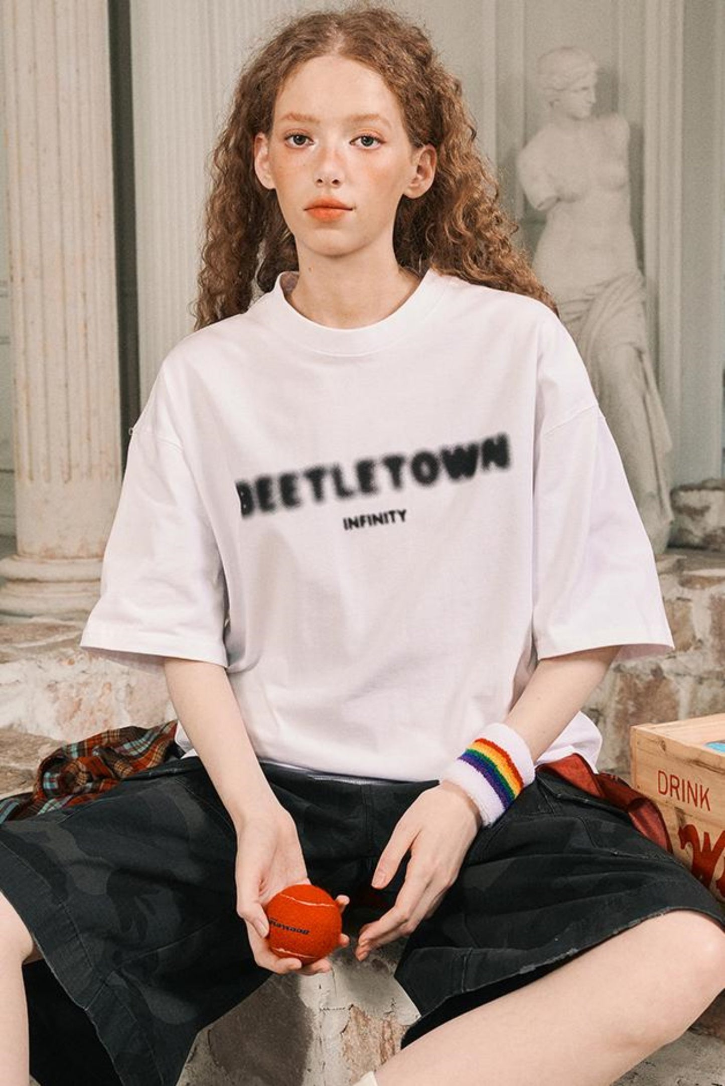 Summer Loose And Short Beetle Tee