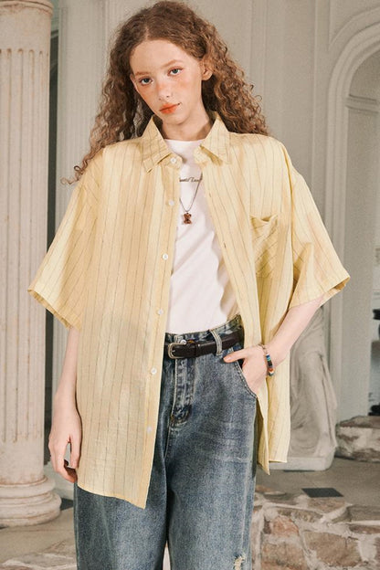 Striped Womens T-Shirt