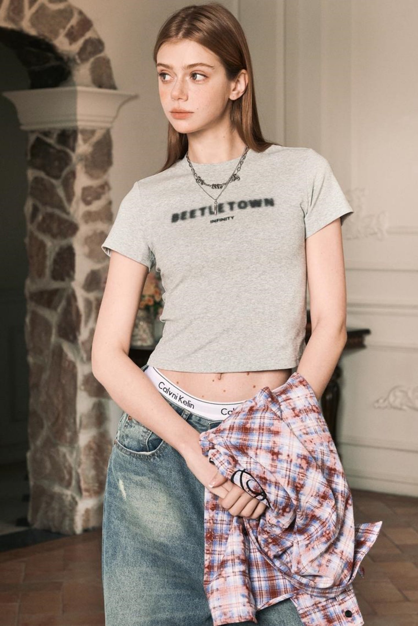 Summer Loose And Short Beetle Tee