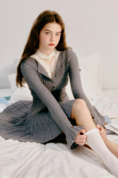 Elegant Sweater Dress