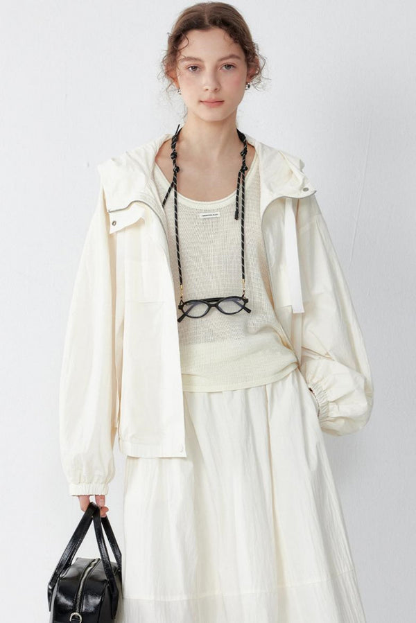 Lightweight Hooded Jacket Set-Up