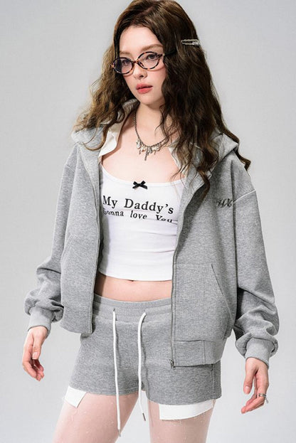 Dream Rhinestone Sweatshirt Set-Up