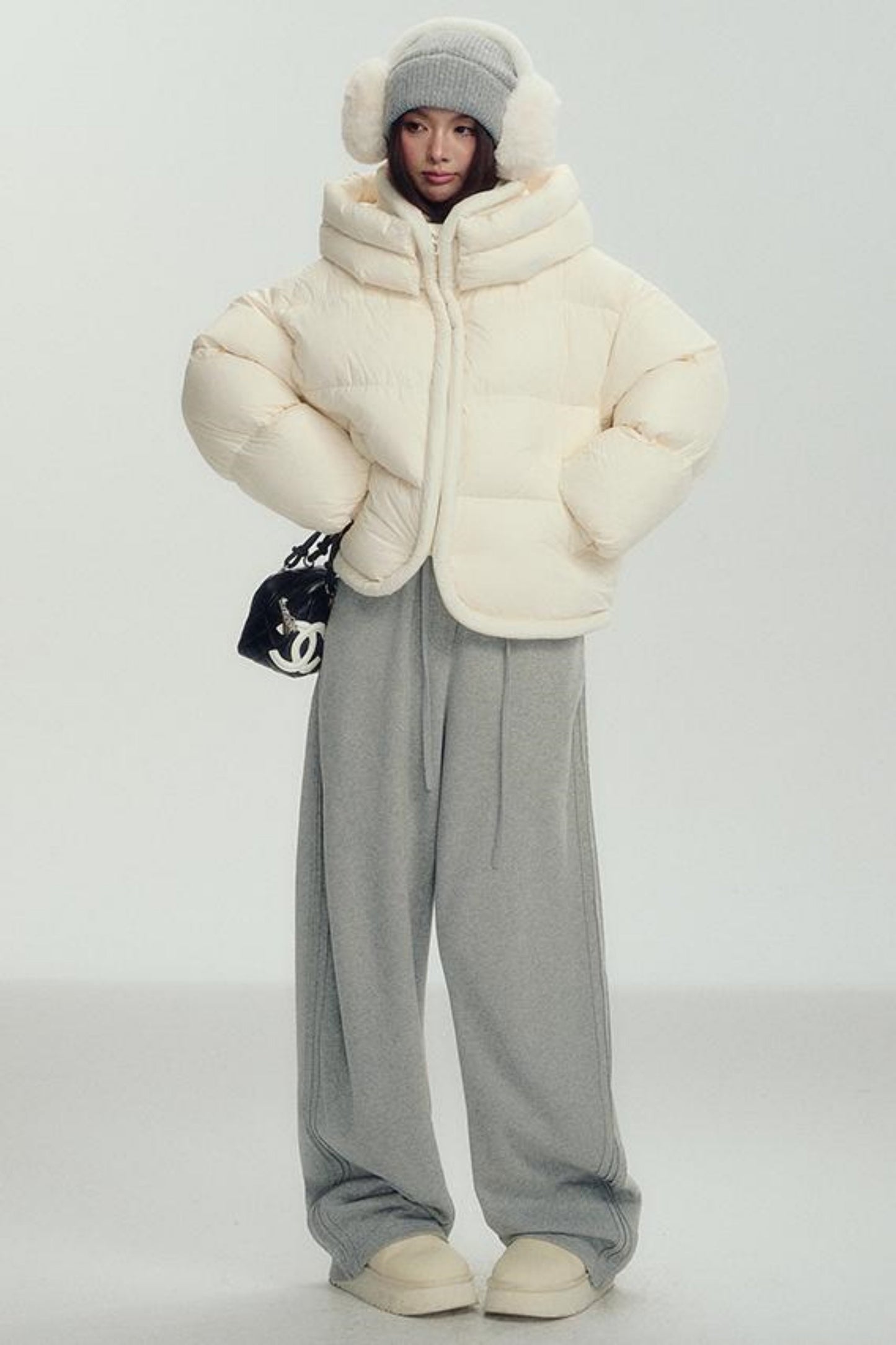 Fleece Luxe Wide-Leg Pants