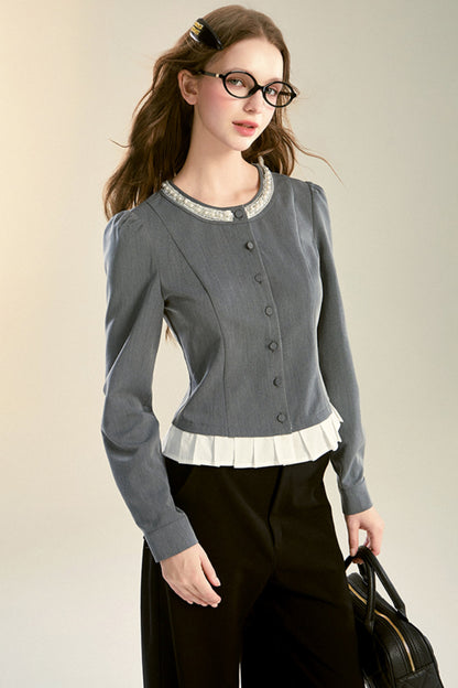 Urban Gray Sleeve Shirt