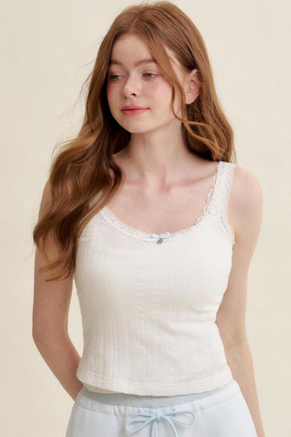 Lace Charm Padded Camisole