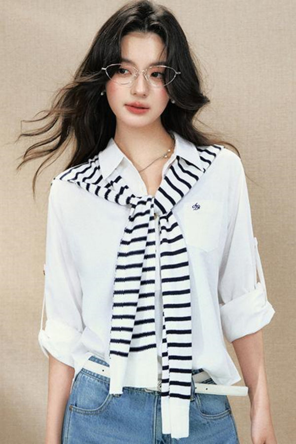 Effortless Long Sleeve Shirt Set-Up