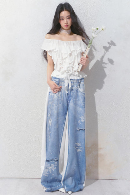 Moonlight Ripple Ambient Camisole Set-Up