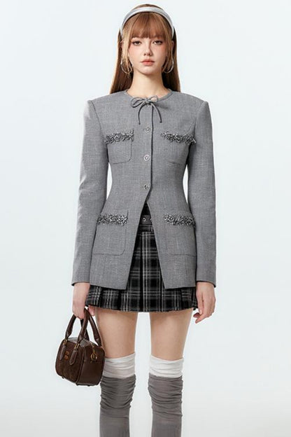 Chic Fragrance Bow Waist Top