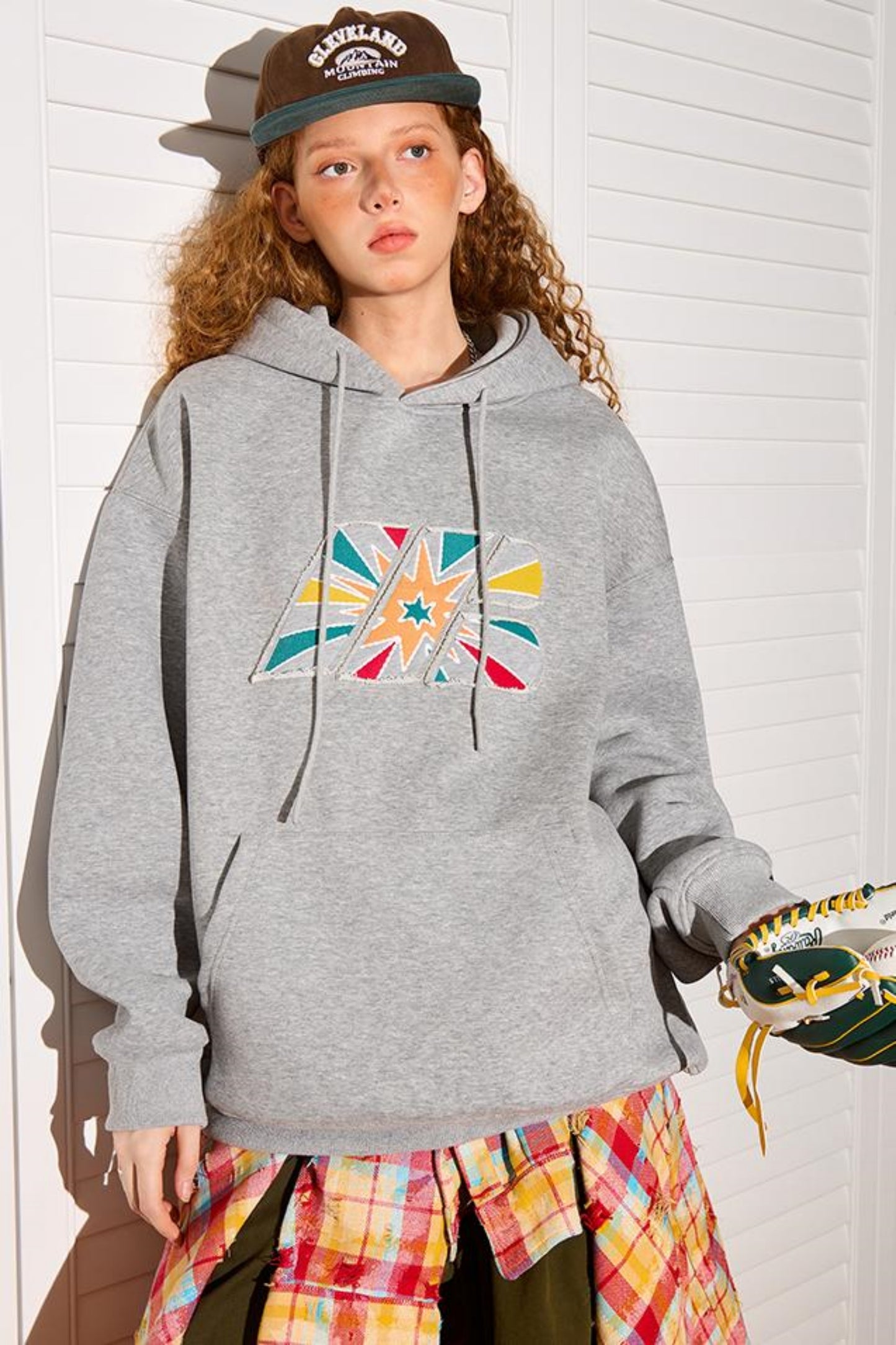 Fireworks Embroidered Hoodie