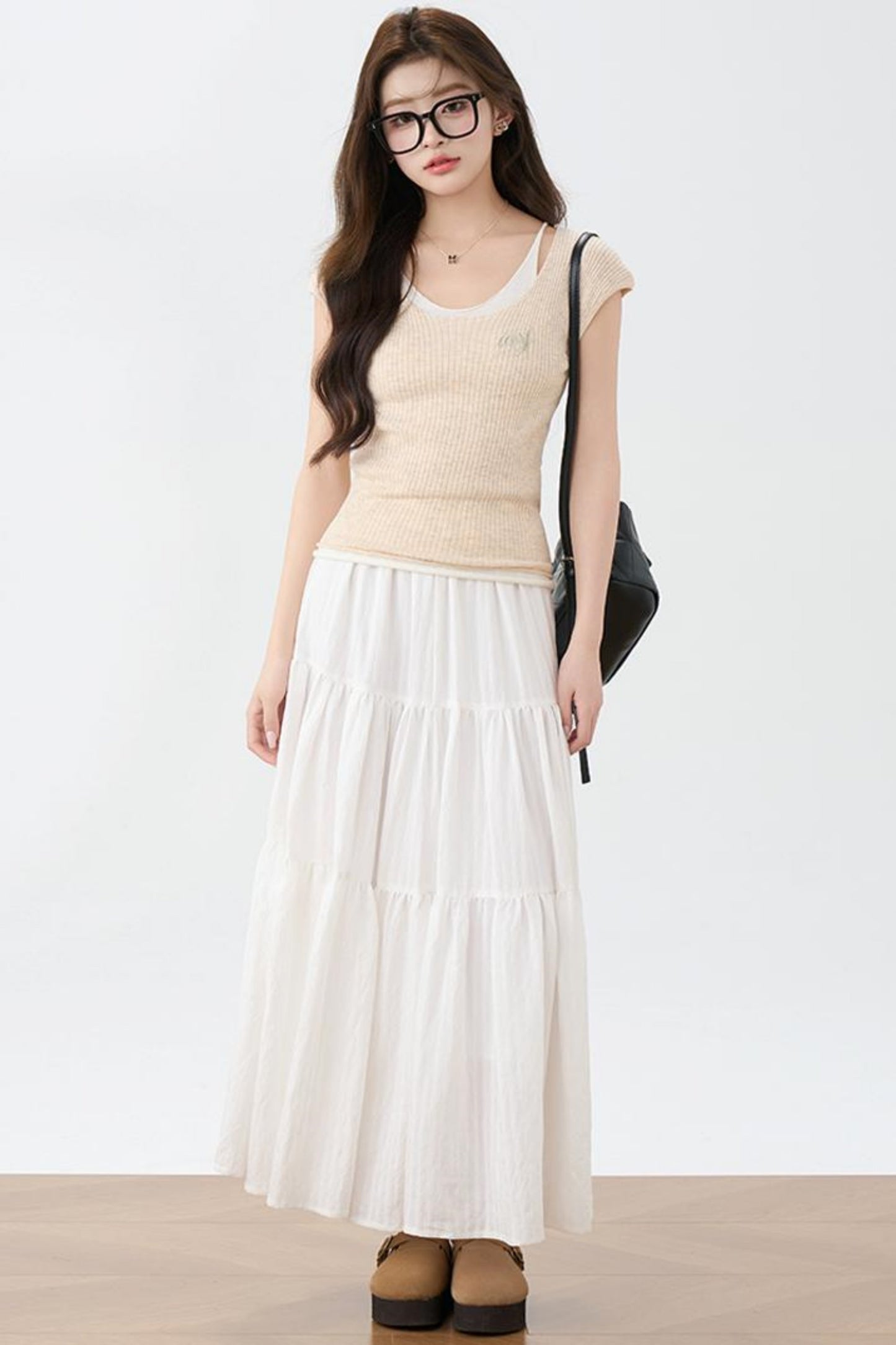 Lightweight Cap Sleeve Knit Top