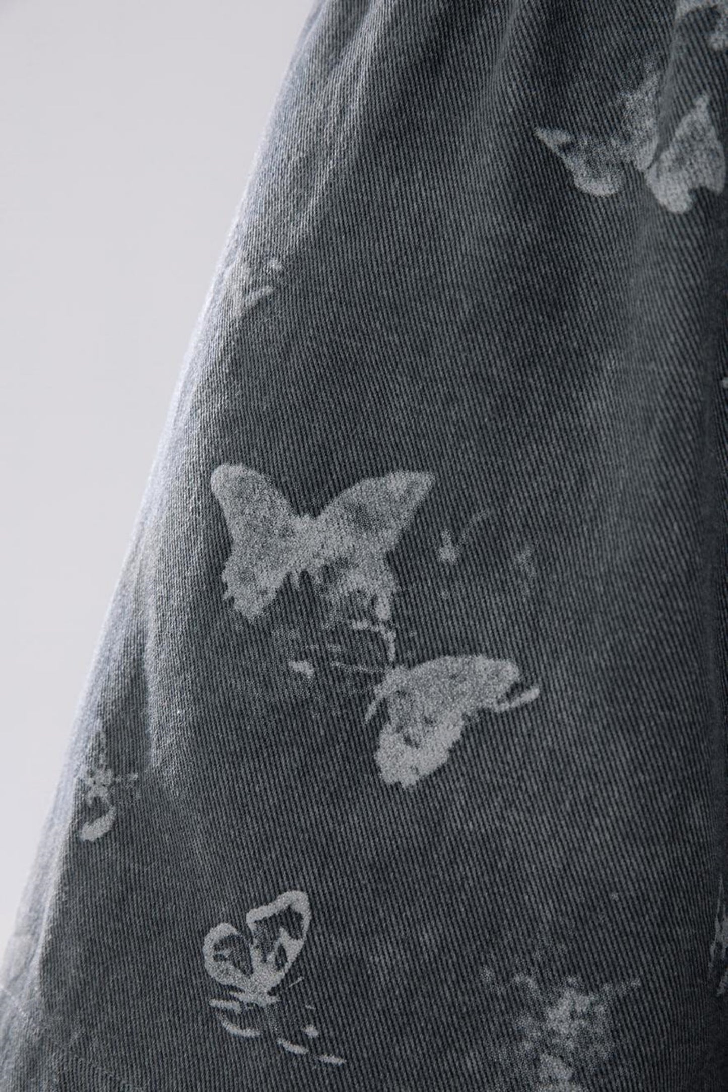 Summer Butterfly Denim Dress