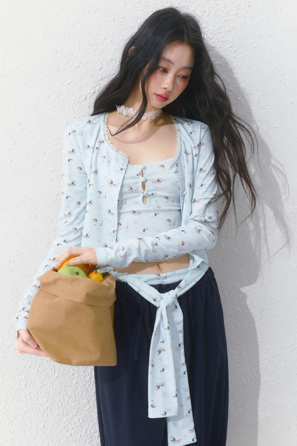 Puppy Fudge Cozy 3-Piece Suit Set-Up