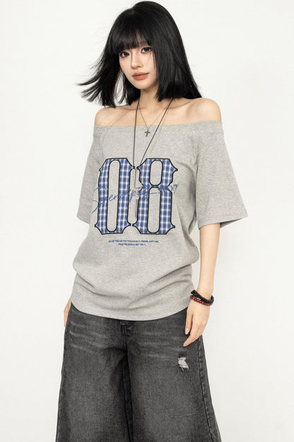 Retro Spice Girls One-Shoulder Tee