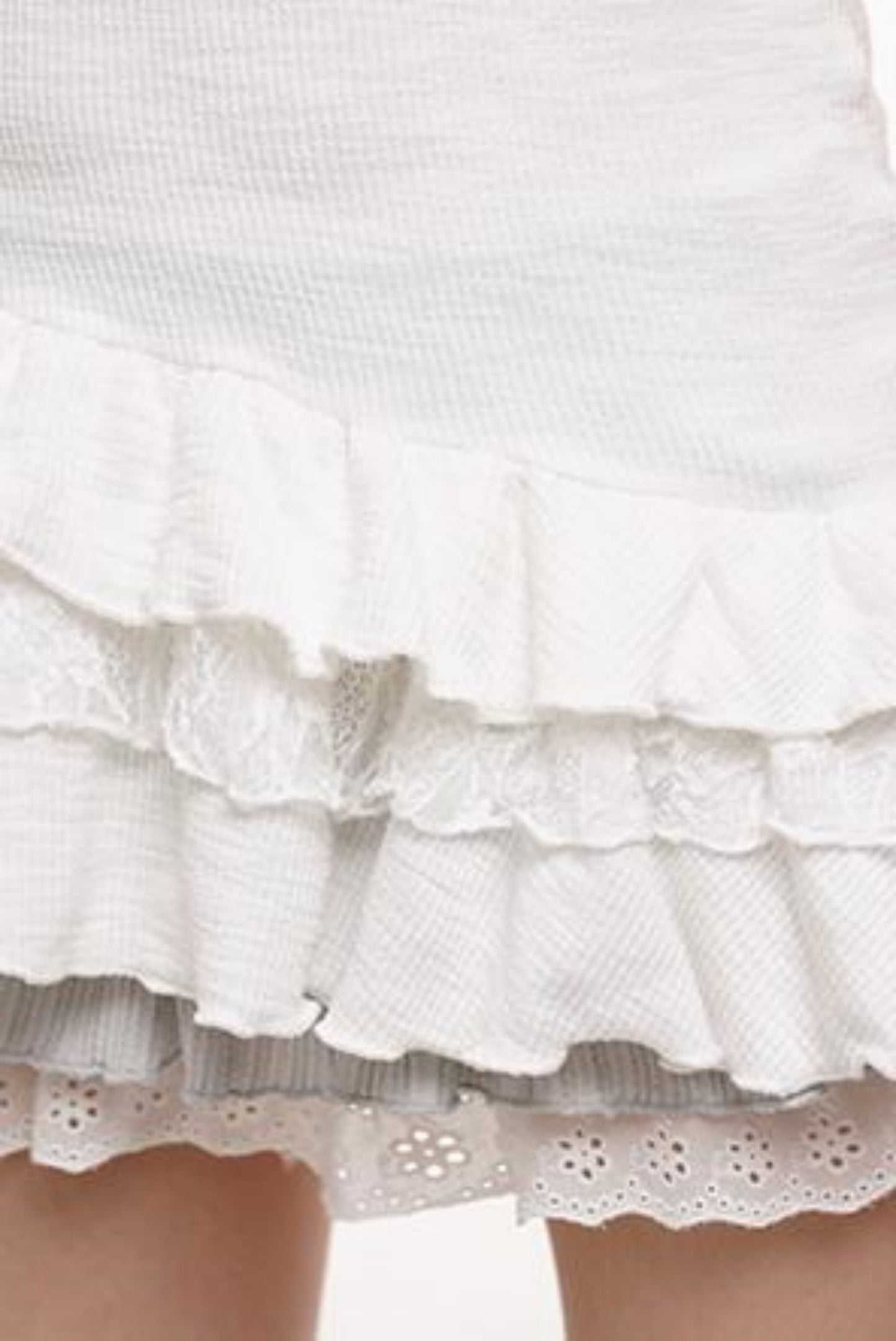 Ghost White Cami Top