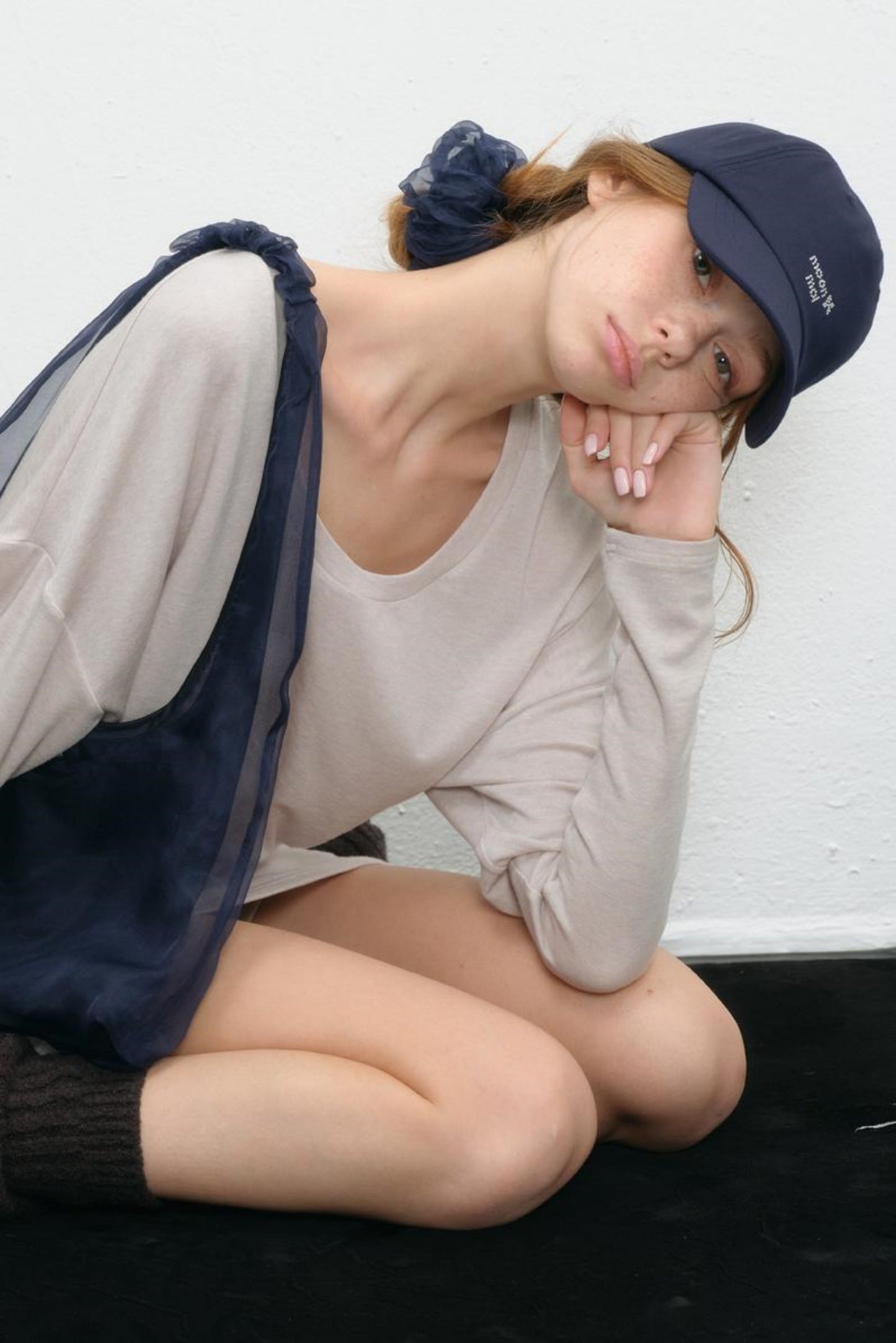 Pink Silk Hair Bands