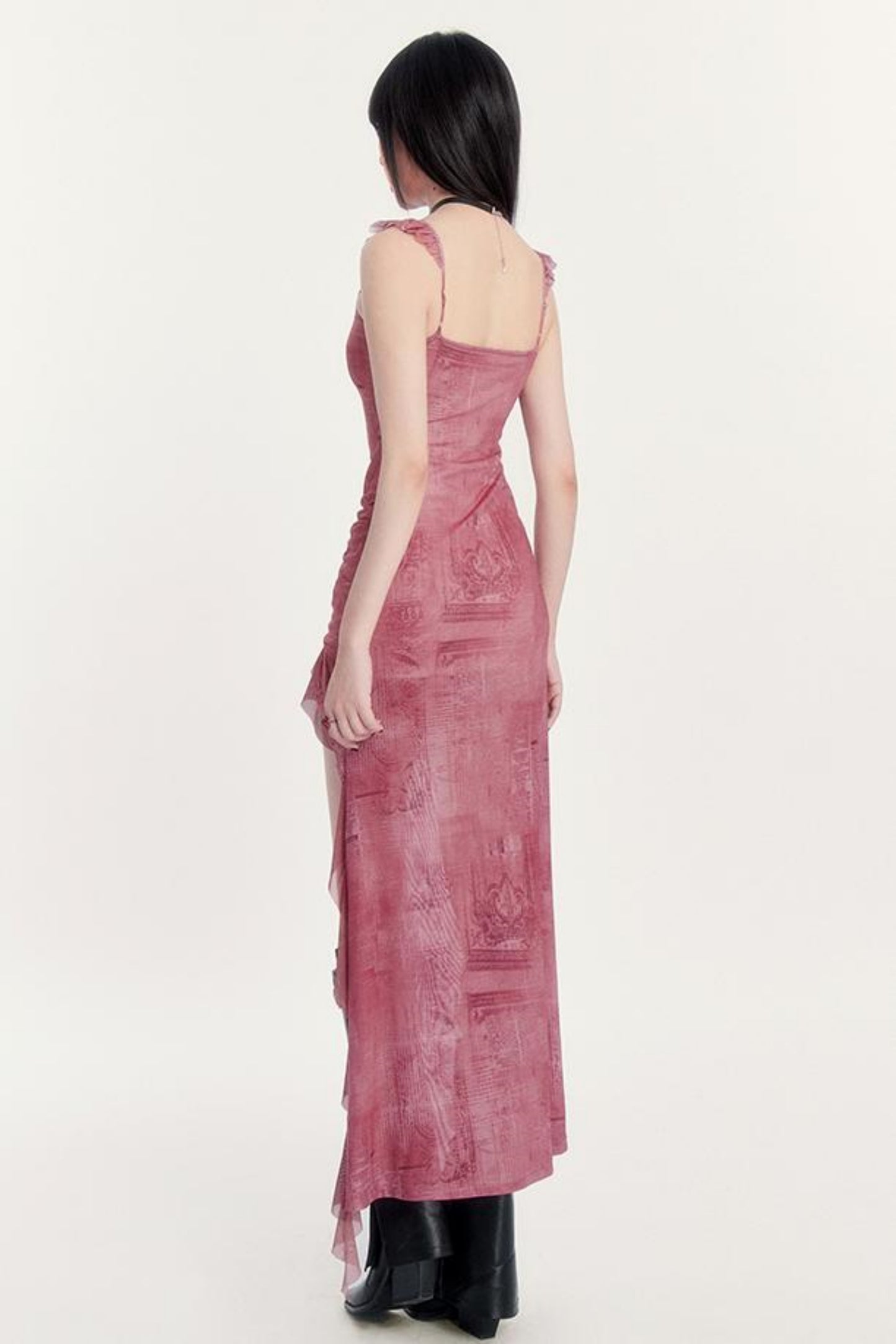 Flowing Ribbon Dress