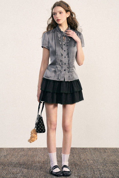 Empire Lace Cardigan