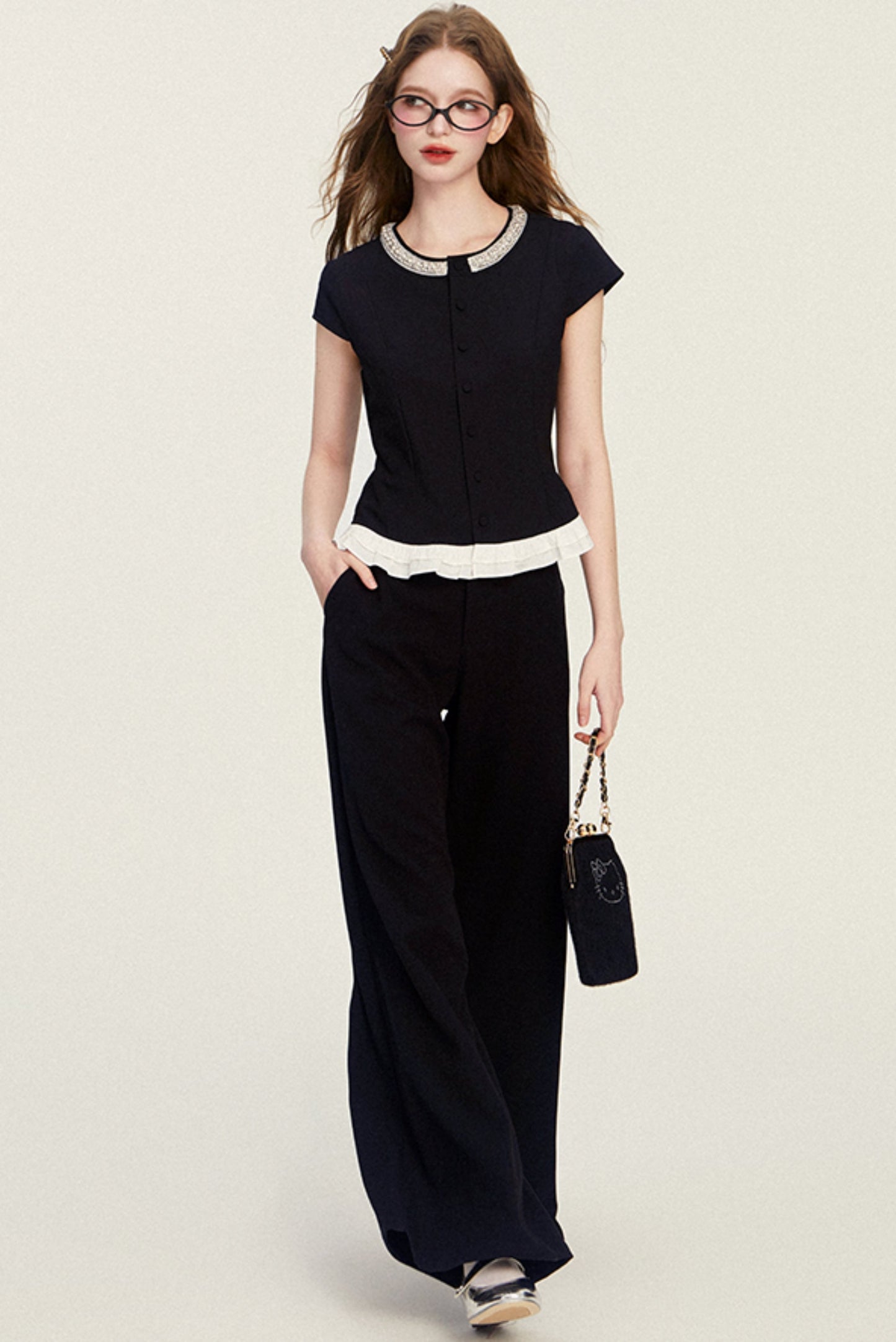 Black Collar Niche Shirt