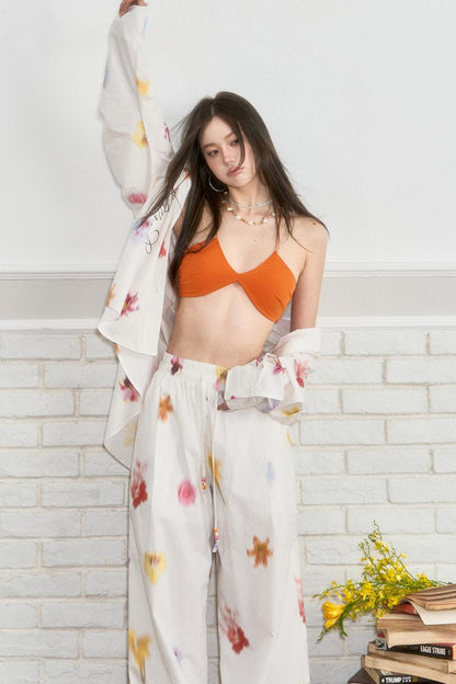 Vintage Strap Cross Bra Top