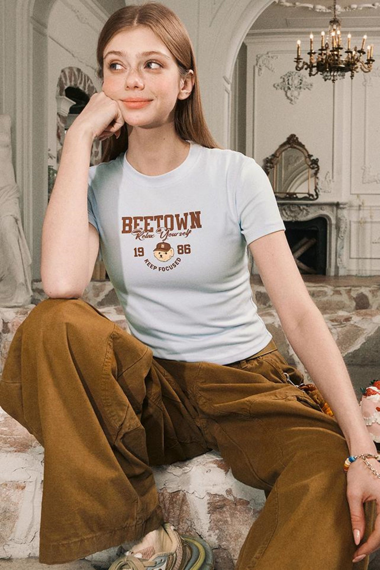 Round Neck Summer Fit T-Shirt