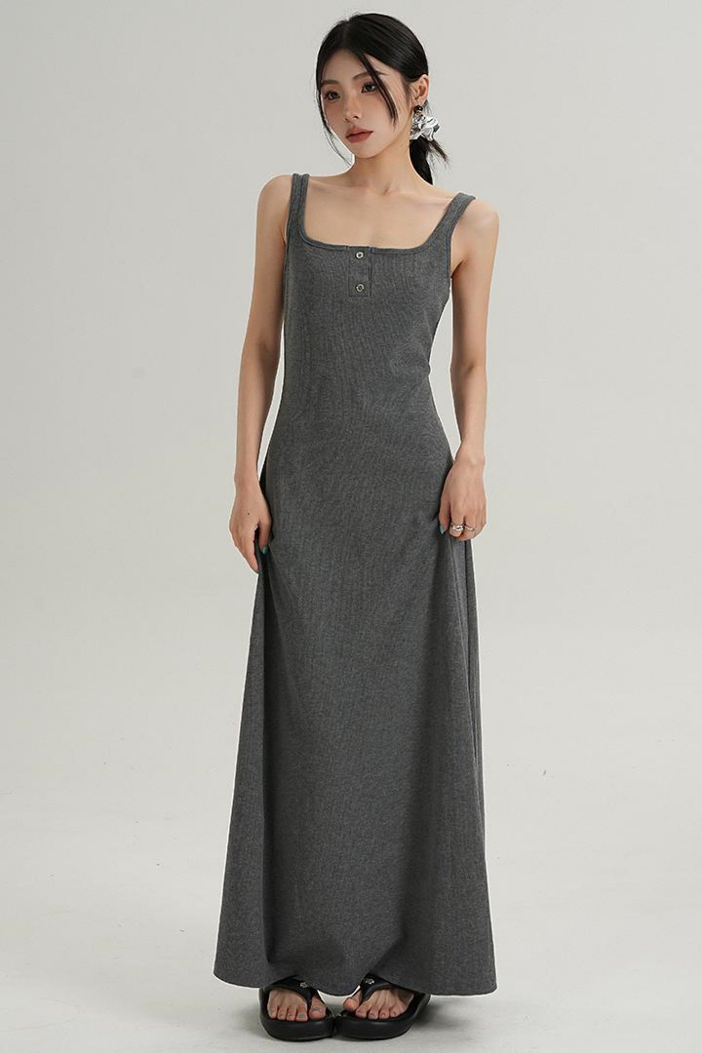 Effortless Letter Design Dress