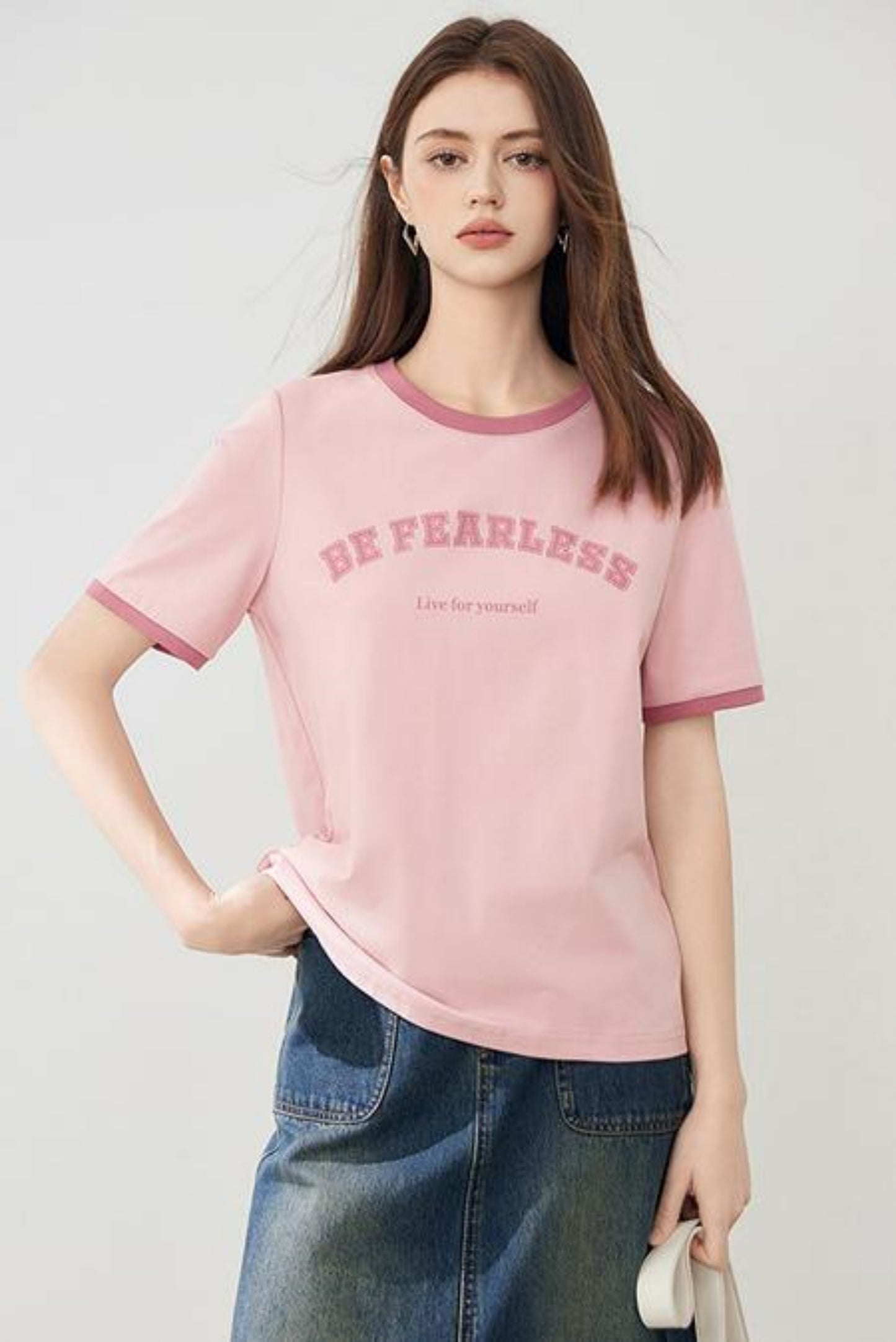 Modern Oversized Letter T-Shirt