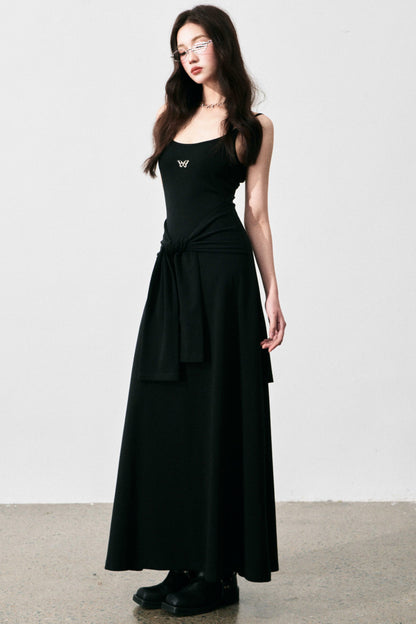 Chic Halter Maxi Dress