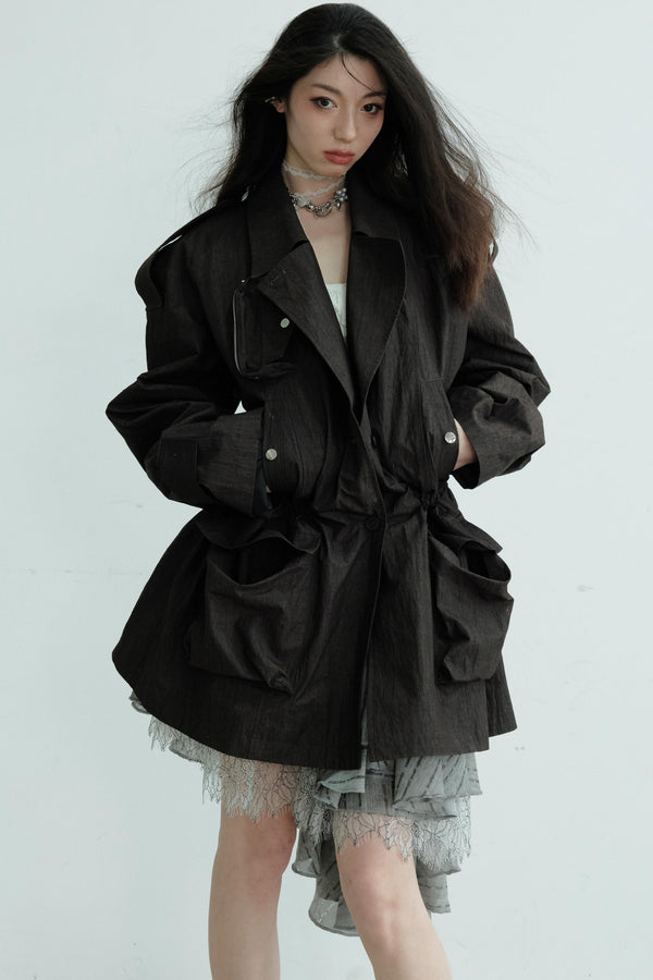 Cool Pocket Windbreaker Jacket