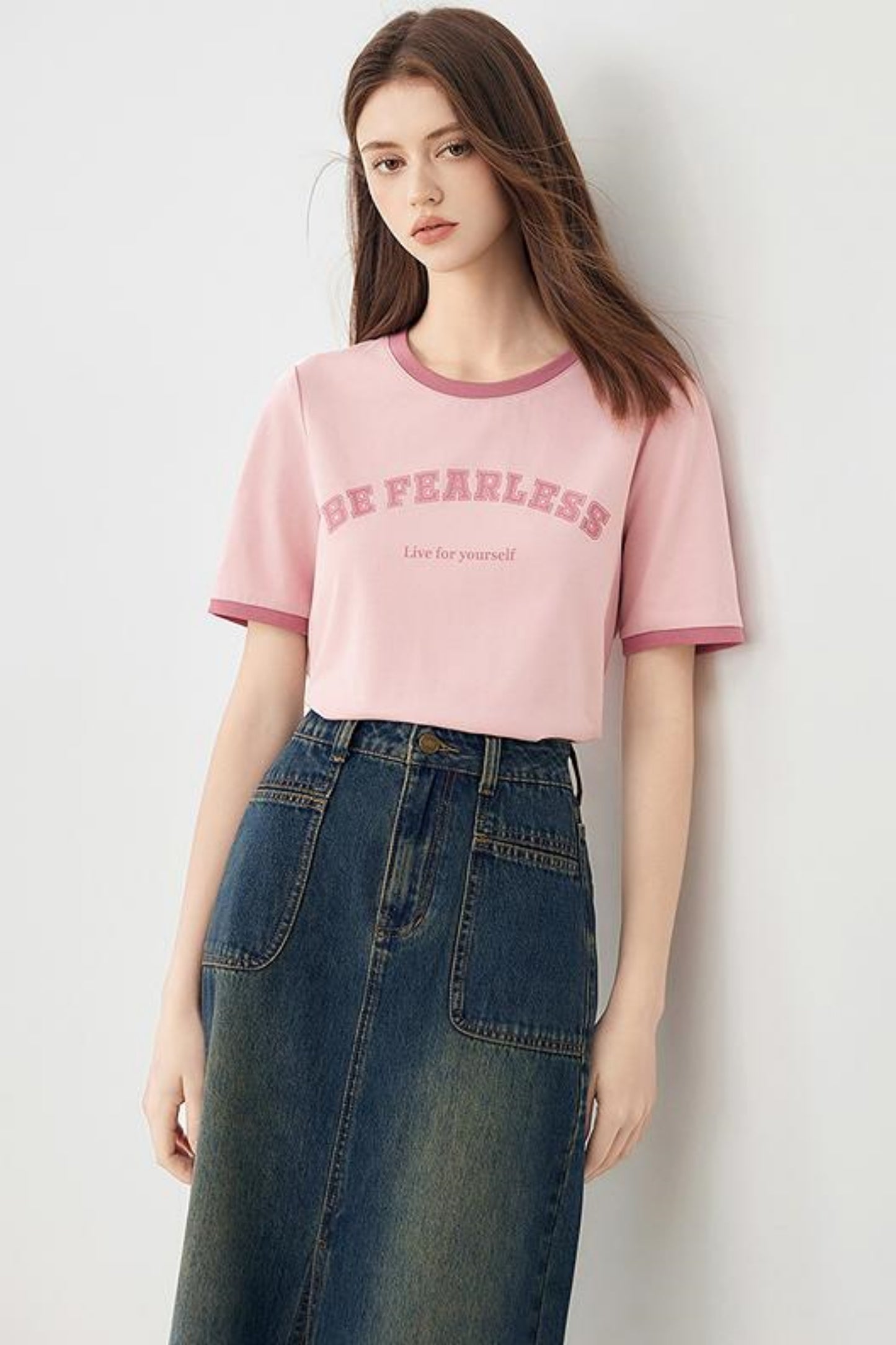 Modern Oversized Letter T-Shirt
